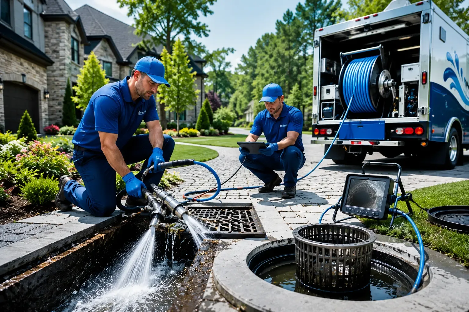 Local outdoor drain cleaning professionals in Claremont, NC