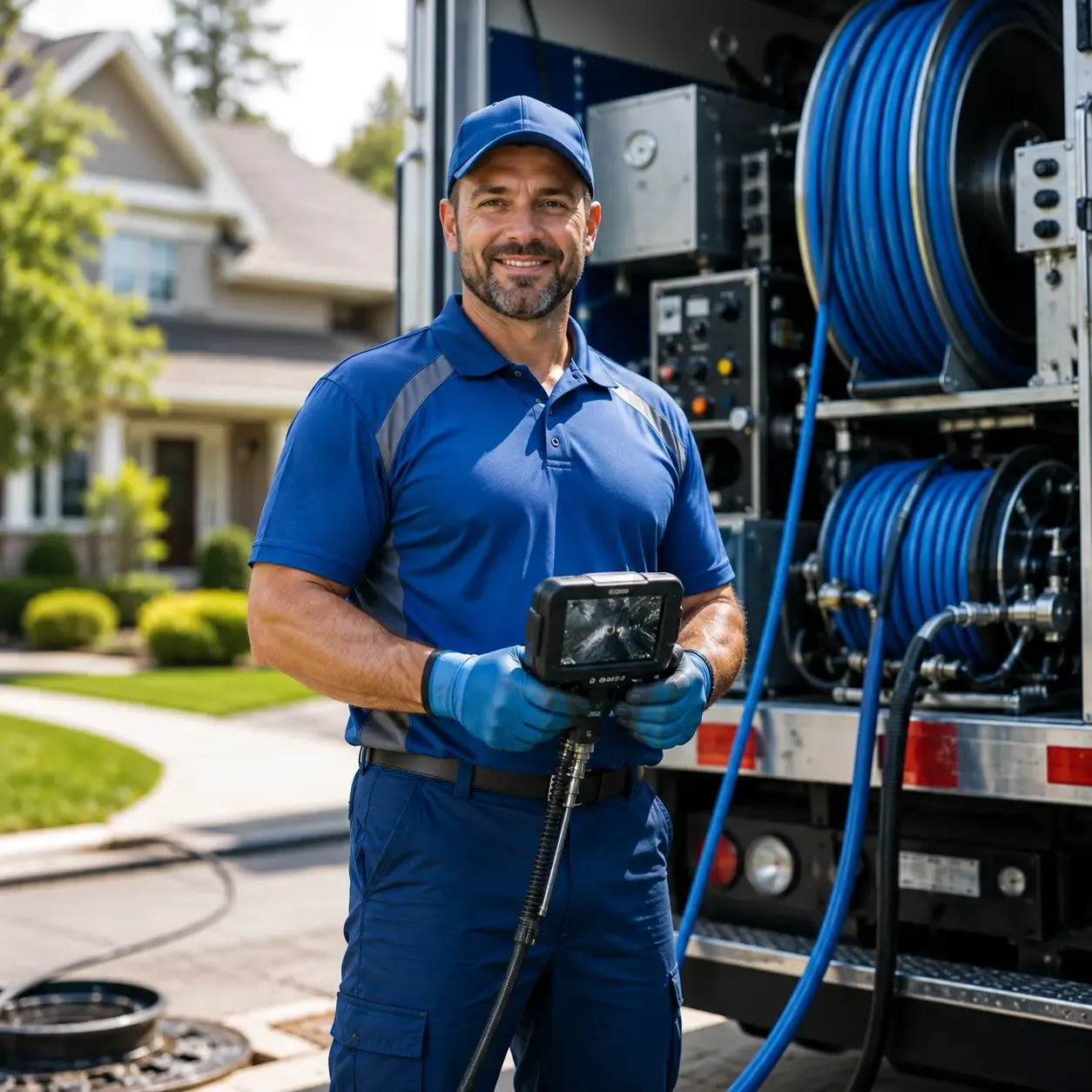 Local outdoor drain cleaning specialists in Claremont, NC